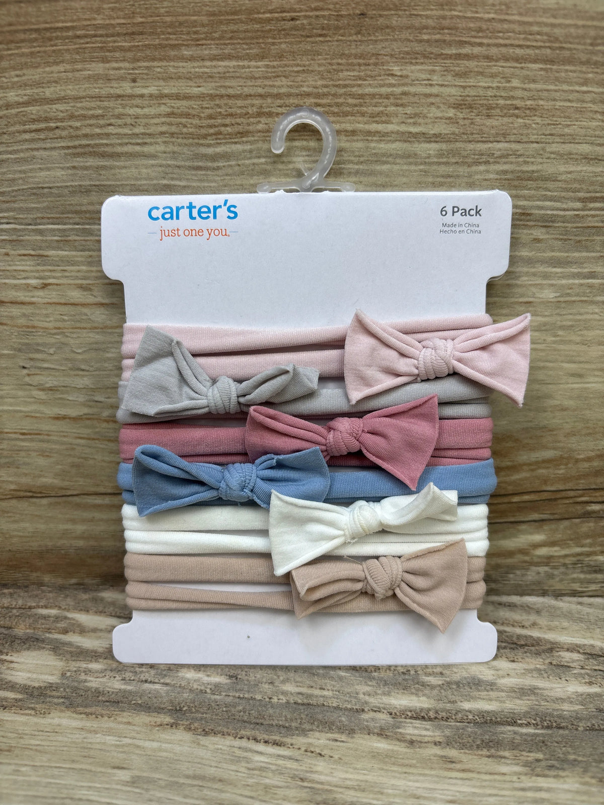 NEW Just One You 6pk Bow Headband sz 0-12m