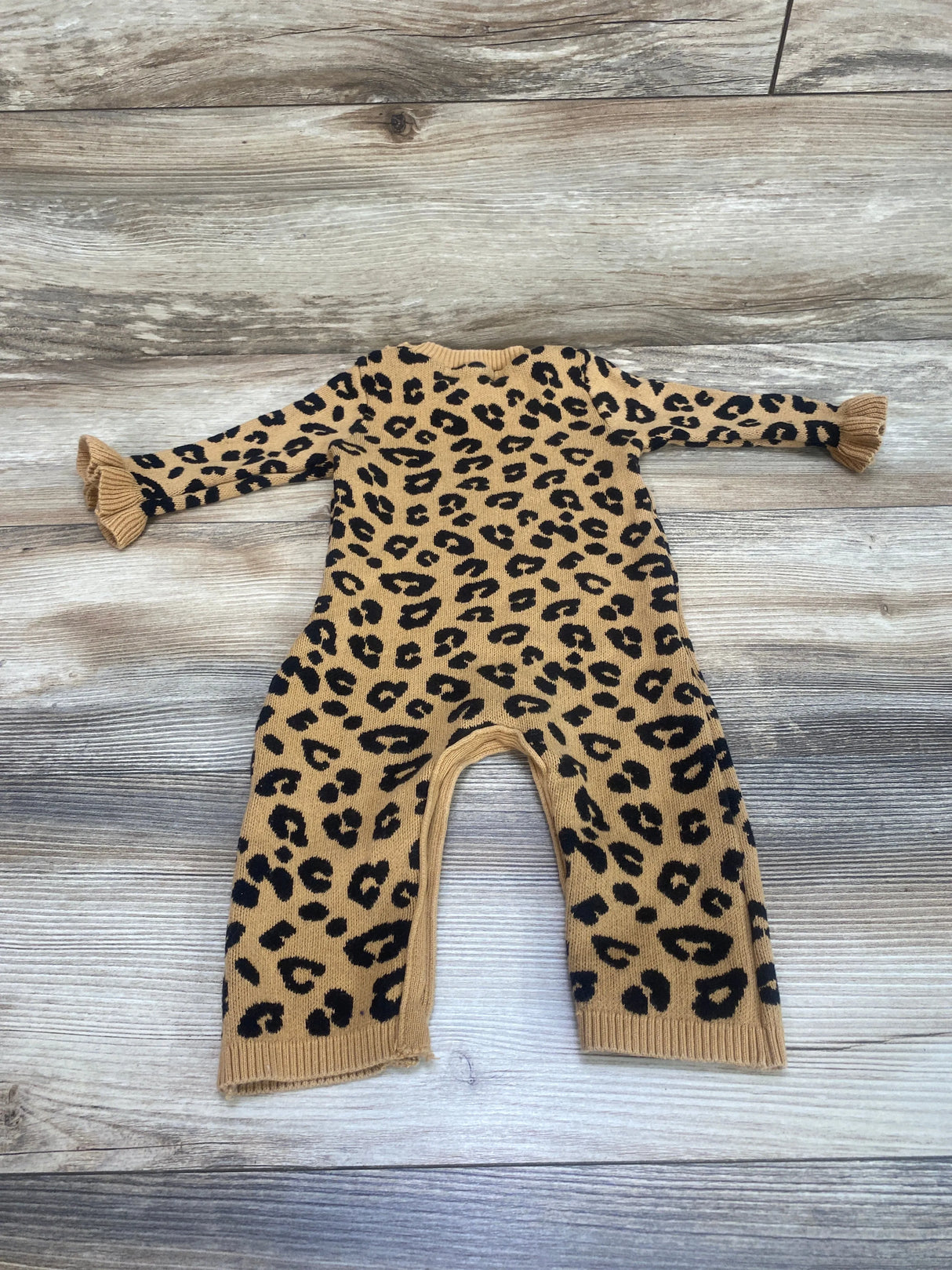 Goodlad Leopard Print Coverall Brown sz 9m