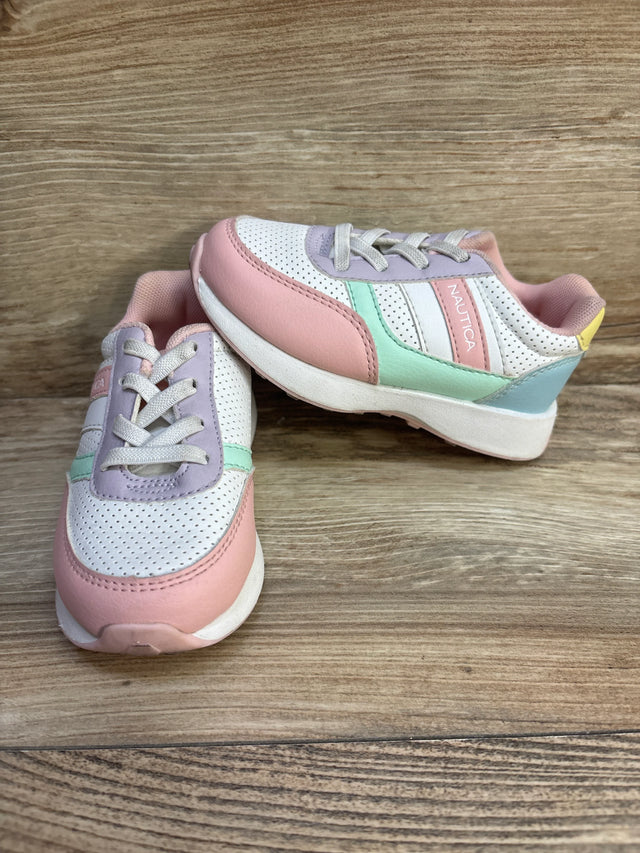 Nautica Runout Sneakers Pastels sz 7c - Me n Mommy To Be