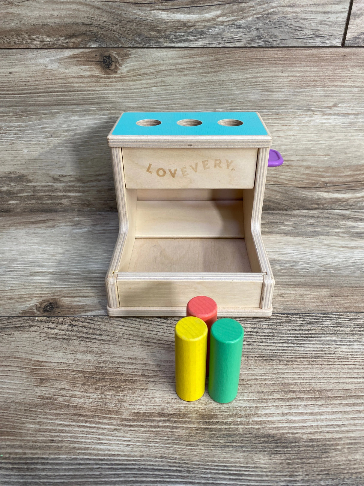 Lovevery Wooden Peg Drop