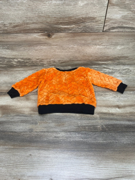 Baby Starters Plush Pumpkin Sweatshirt Orange sz 3m - Me n Mommy To Be