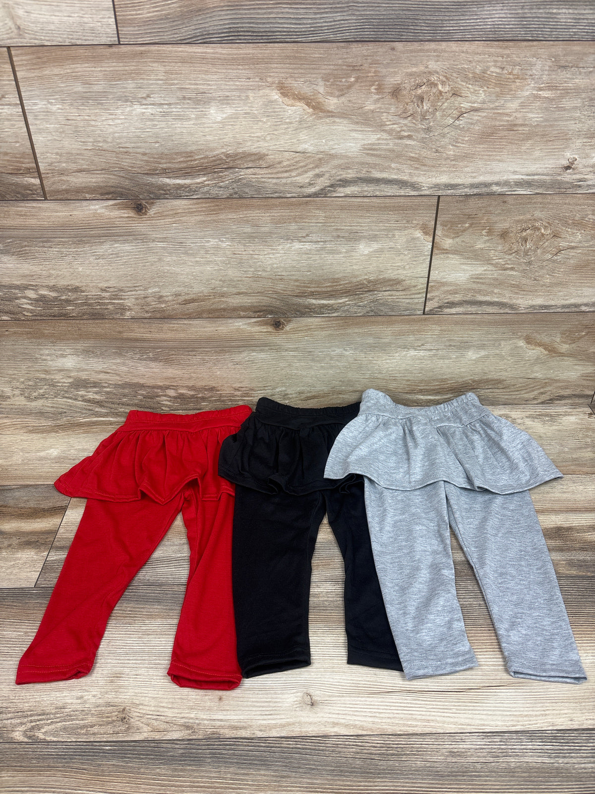 Resinta 3pk Skirted Leggings Black sz 18-24m