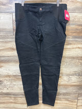 NEW Isabel Maternity Side Panel Utility Jeggings Black sz 6/Small