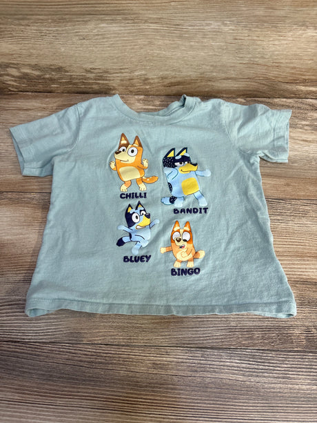Bluey Shirt Green sz 3T - Me n Mommy To Be