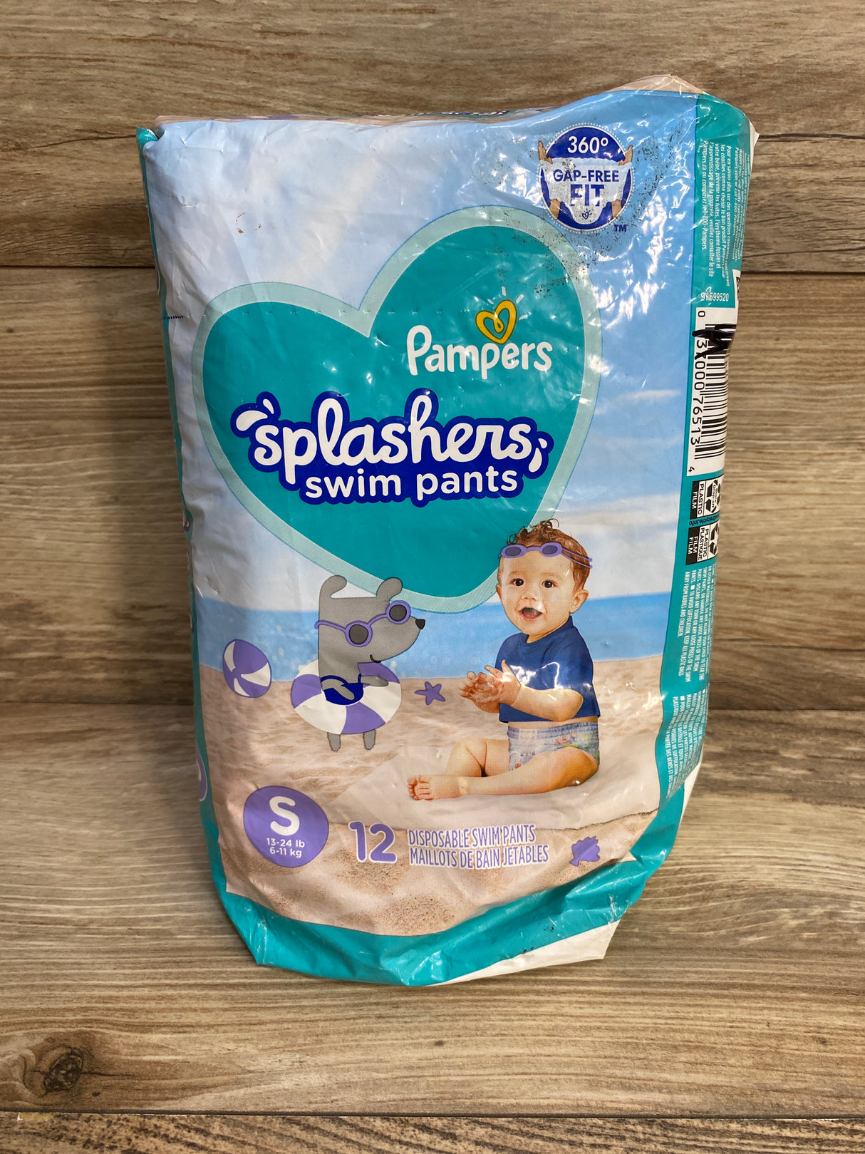 Pampers Splashers Disposable Swim Pants 12ct sz Small