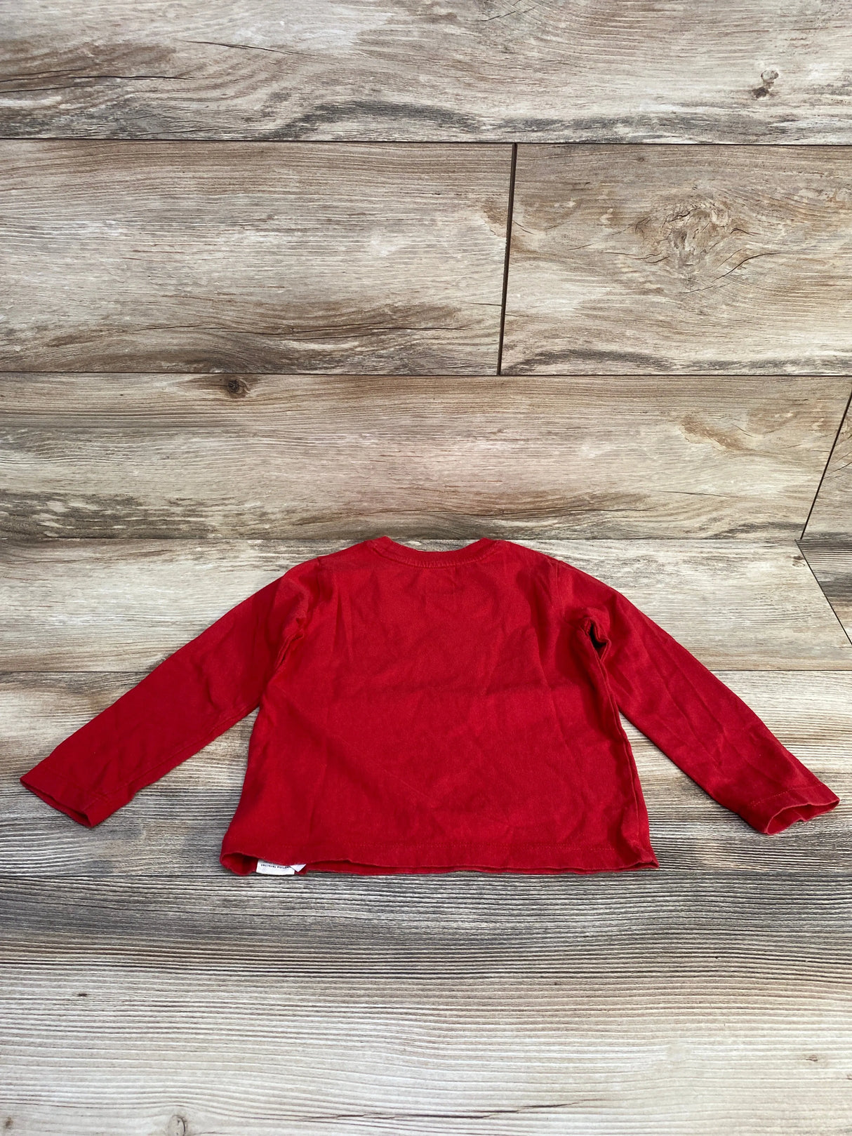 Baby Gap Long Sleeve Pocket Shirt Red sz 3T