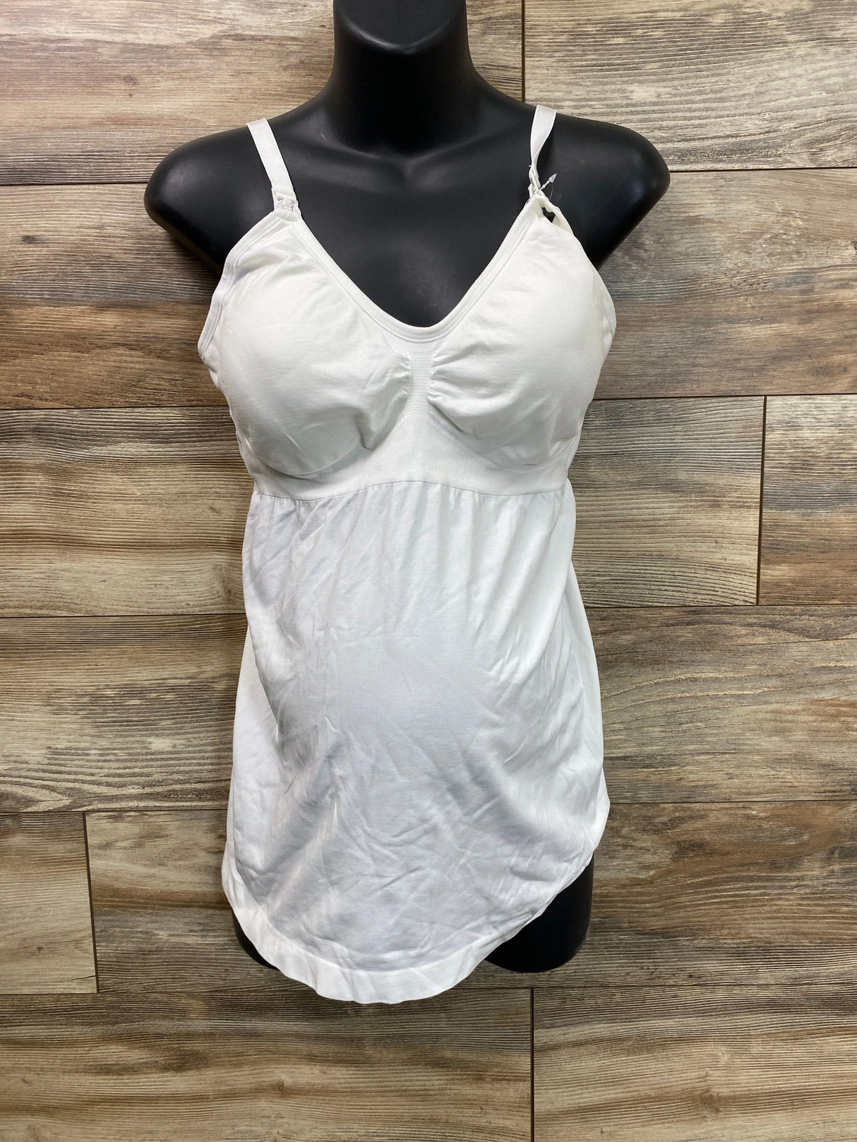 NEW Angelhood Nursing Cami White sz XL