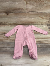 Carter's Waffle Knit Sleeper Pink sz 3m