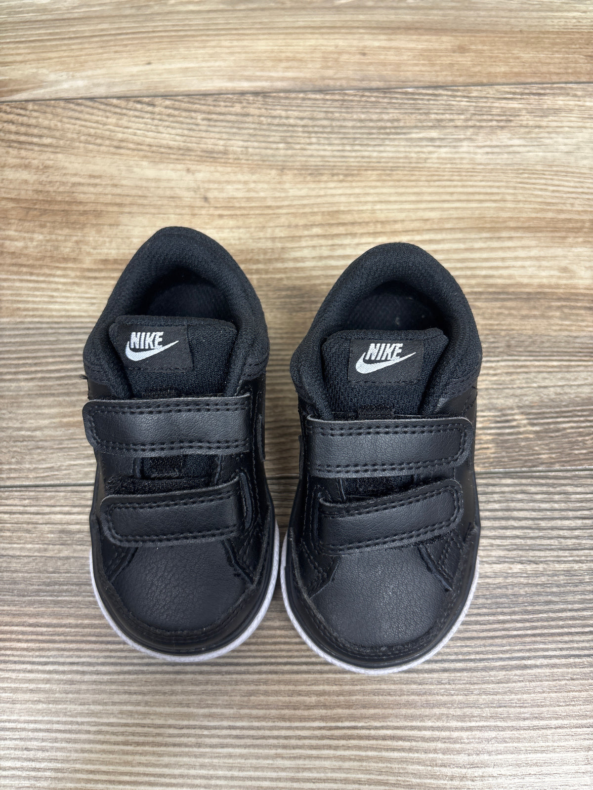 Nike Capri 3 Leather TD 'Black White' Sneakers sz 5c