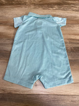 Nike 3 Brand Polo Shortie Romper Blue sz 9m