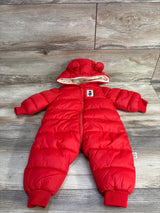 Puffer Snowsuit Red sz 6-9m
