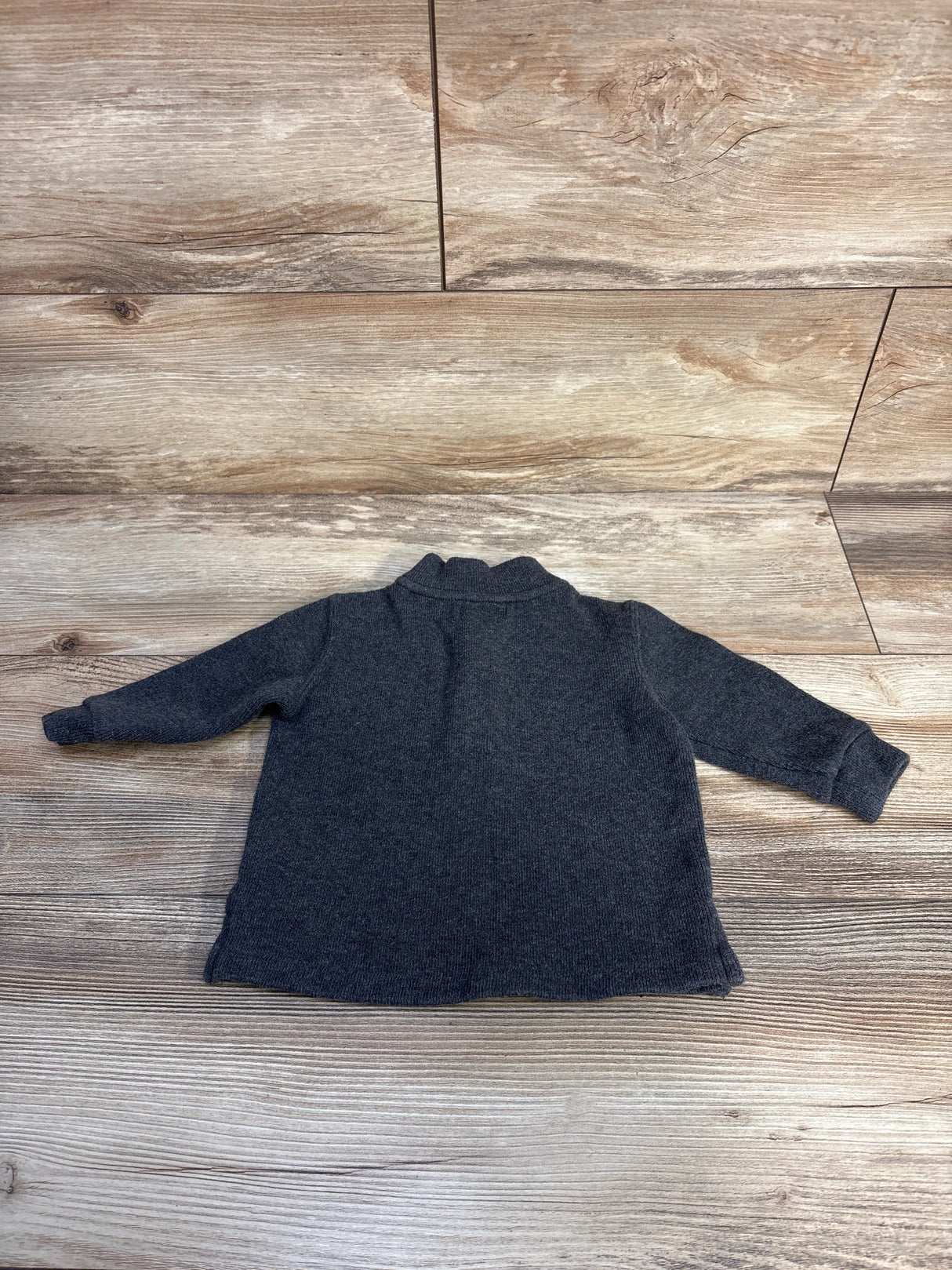 Ralph Lauren 1/4 zip Pull Over Sweater Grey sz 12m