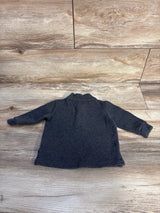 Ralph Lauren 1/4 zip Pull Over Sweater Grey sz 12m