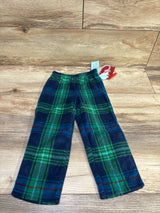 NEW Wondershop Fleece Plaid Pajama Pants Blue sz 2T