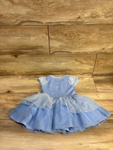 Disney Princess Cinderella Cosplay Dress Blue sz 18m
