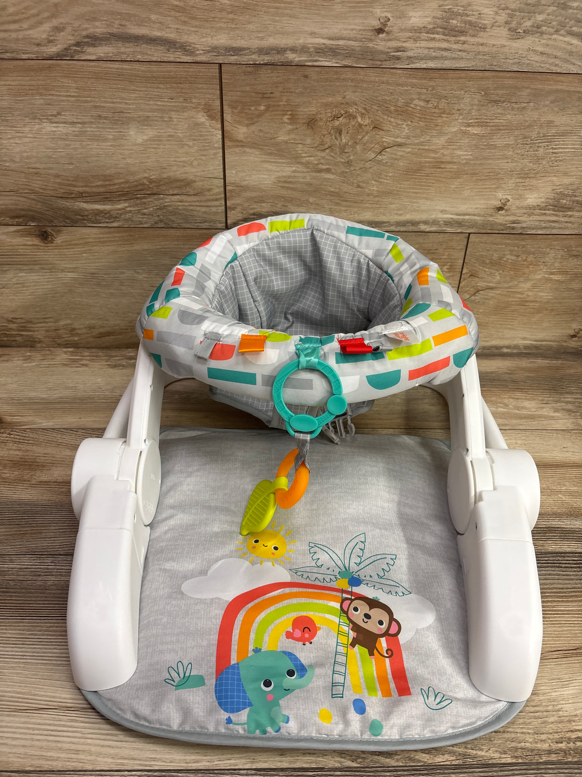 Bright Starts Learn-to-Sit 2-Position Floor Seat in Playful Paradise