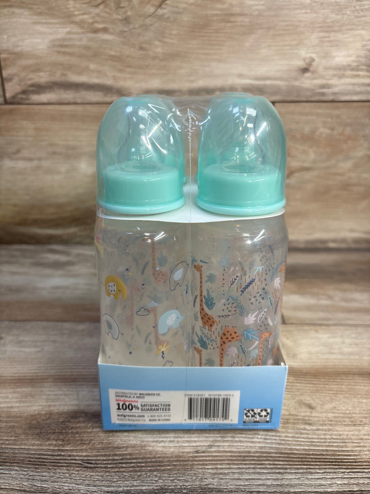 NEW Walgreens Baby Bottles 4pk
