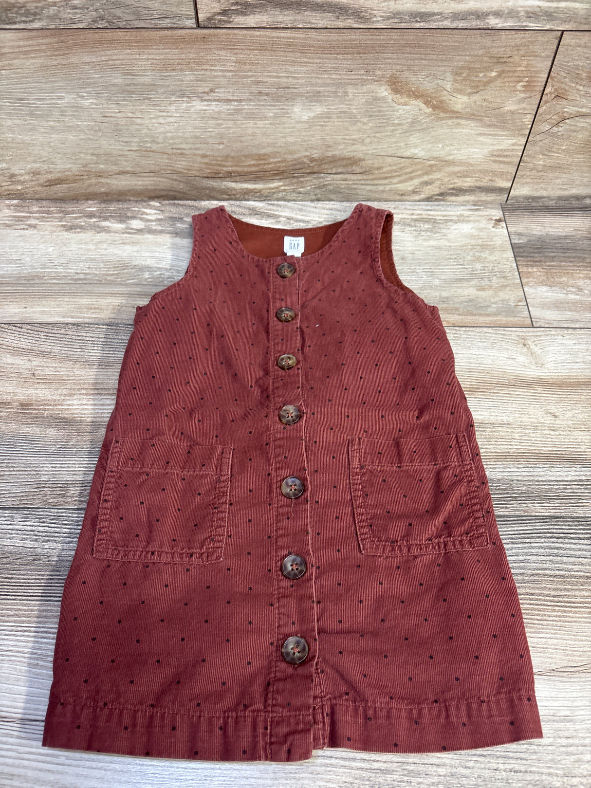Baby Gap Corduroy Dress Brown sz 3T