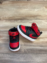 Nike Court Borough Mid 2 TD 'Bred' Sneakers sz 6c