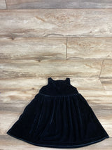 Child Of Mine Velvet Tank Dress Black sz 5T