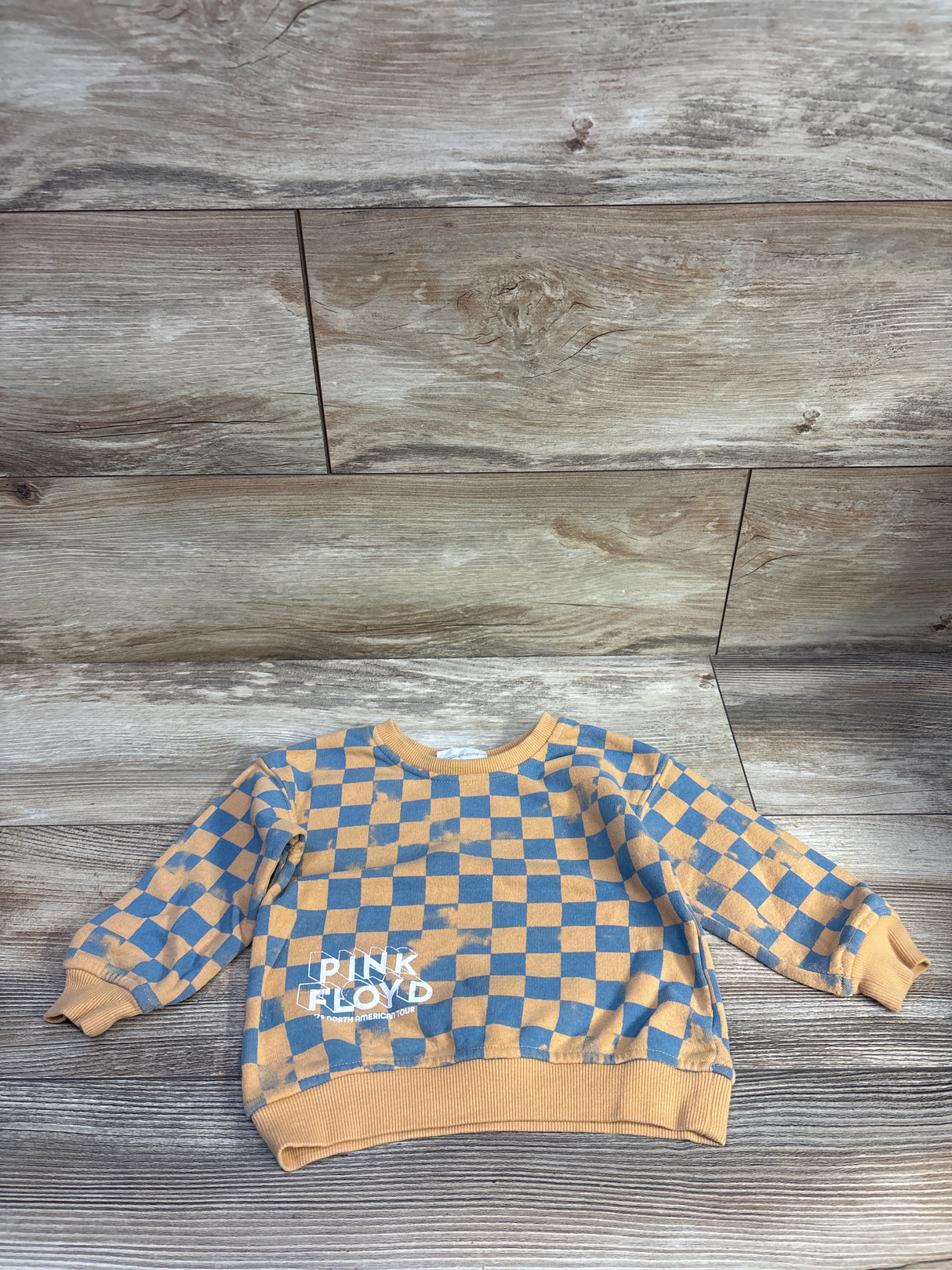 Pink Floyd Pullover Sweatshirt Orange sz 18m