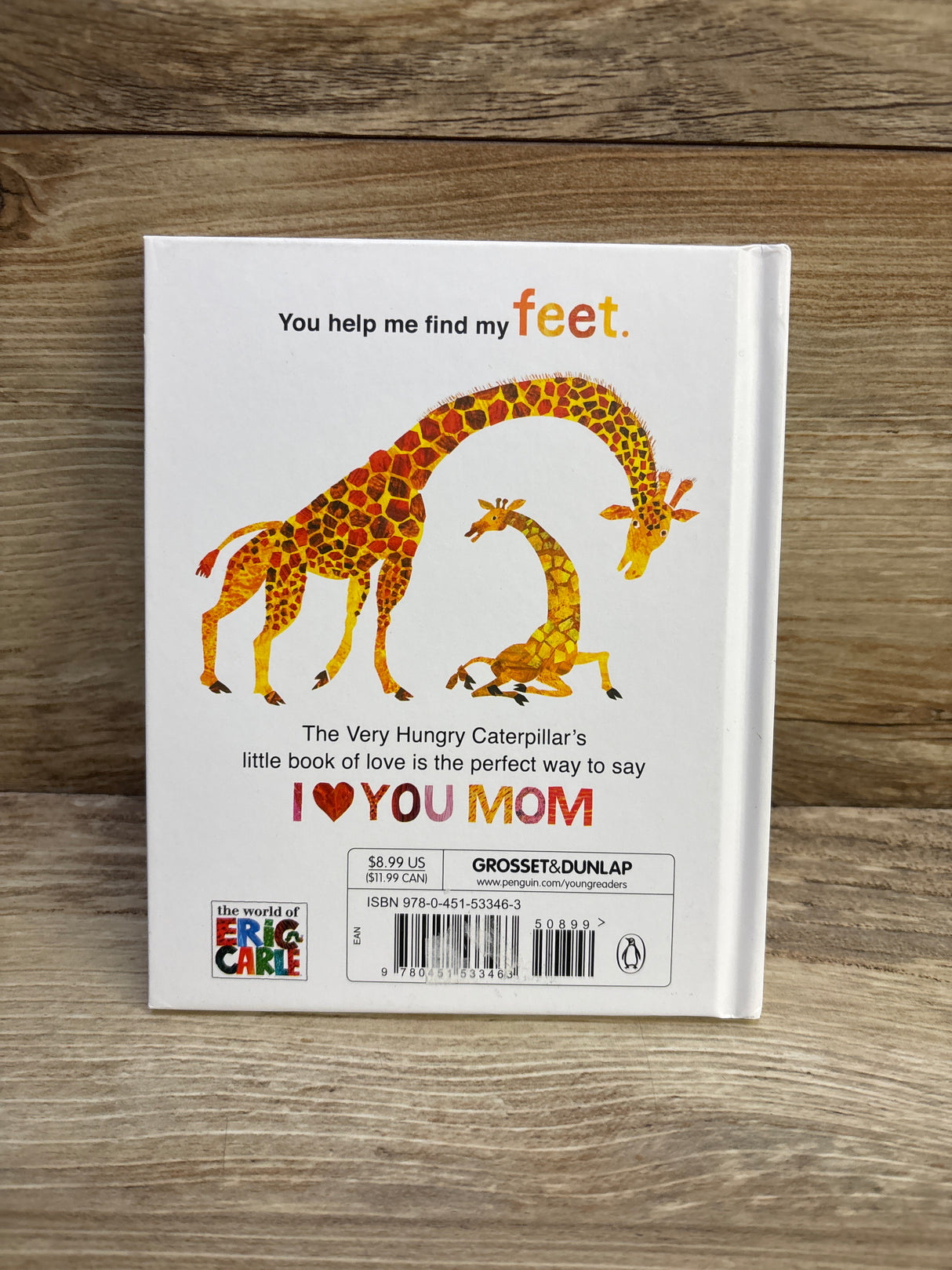 Eric Carle I Love Mom with The Very Hungry Caterpillar Hardcover Book