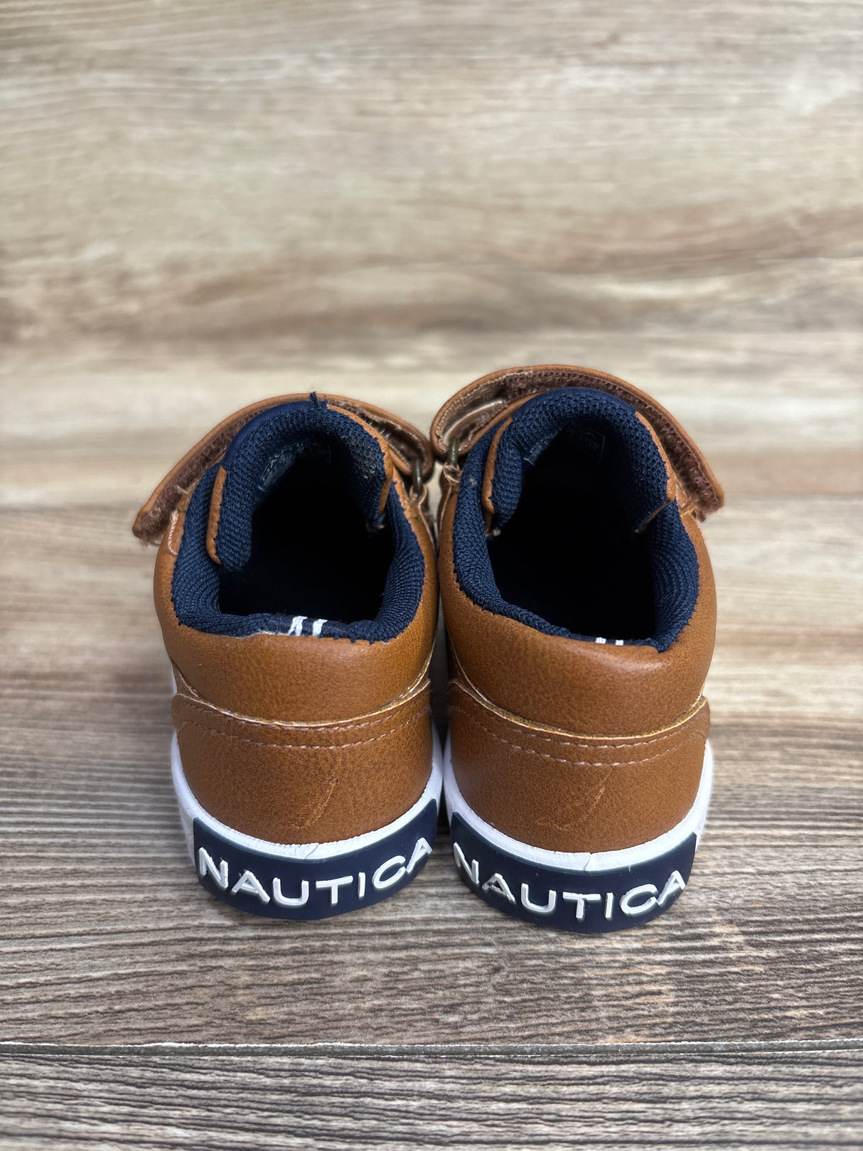 Nautica Ariz Double Strap Sneakers Brown sz 5c