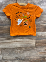 Wonder Nation Trick Or Treat Shirt Orange sz 18m