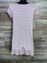 Striped Nursing Dress Pink sz Medium