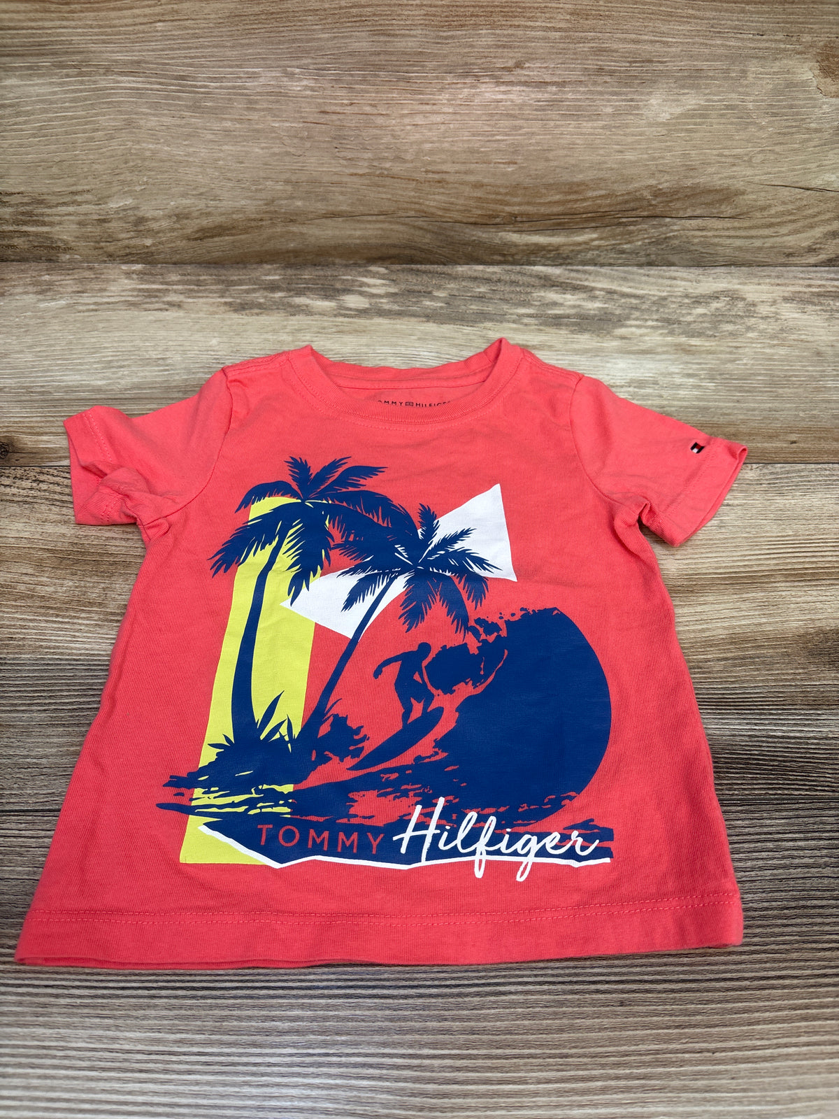 Tommy Hilfiger Shirt Coral sz 12m