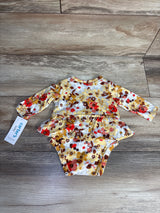 NEW Carter's Bodysuit Dress Brown sz 3m