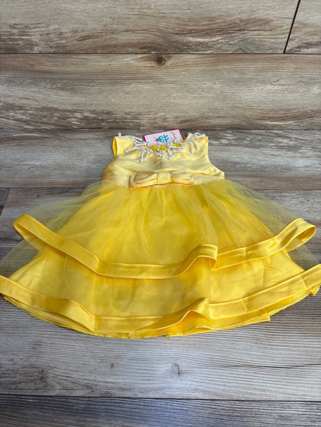 NEW Tong Tong Mi Dress Yellow sz 12m - Me n Mommy To Be