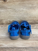 OshKosh Myla Mesh Athletic Bumptoe Sandals Blue sz 5c