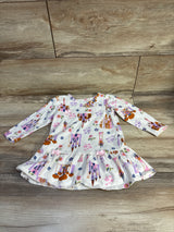 Disney Princess Long Sleeve Peplum Shirt Ivory sz 18m