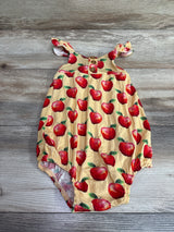Posh P. Apple Bamboo Bubble Romper Orange sz 18-24m