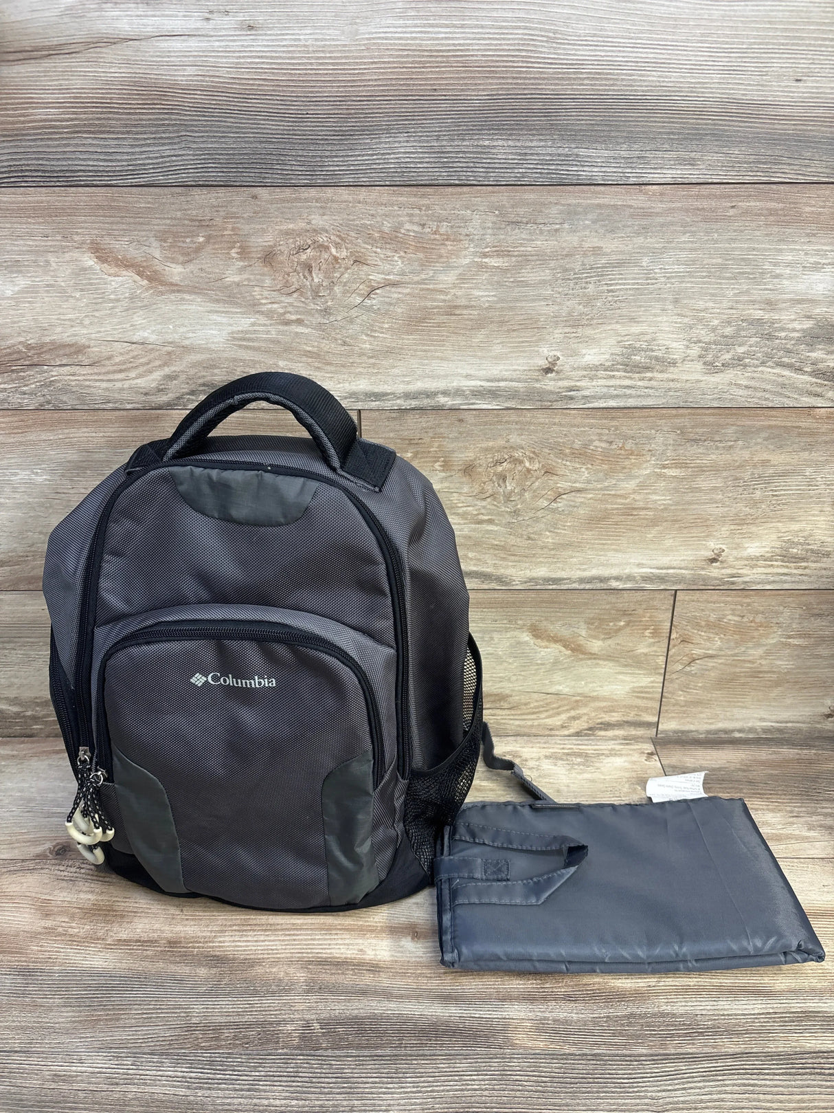 Columbia Summit Rush Diaper Bag Backpack Grey
