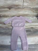 Old Navy 2pc Knitted Sweater & Pants Set Pink sz 3-6m