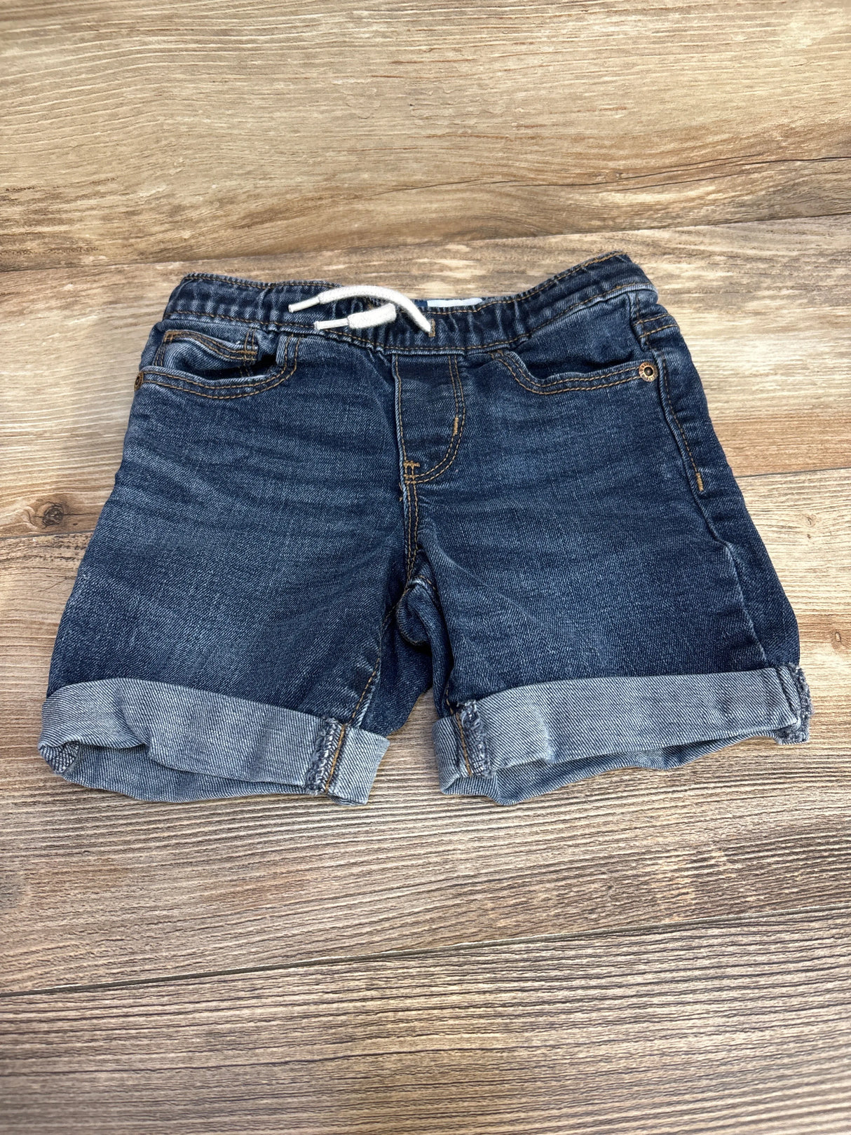 Old Navy Drawstring Denim Shorts Blue sz 3T - Me n Mommy To Be