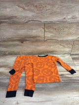 Carter's 2pc Pumpkin Pajama Set Orange sz 2T