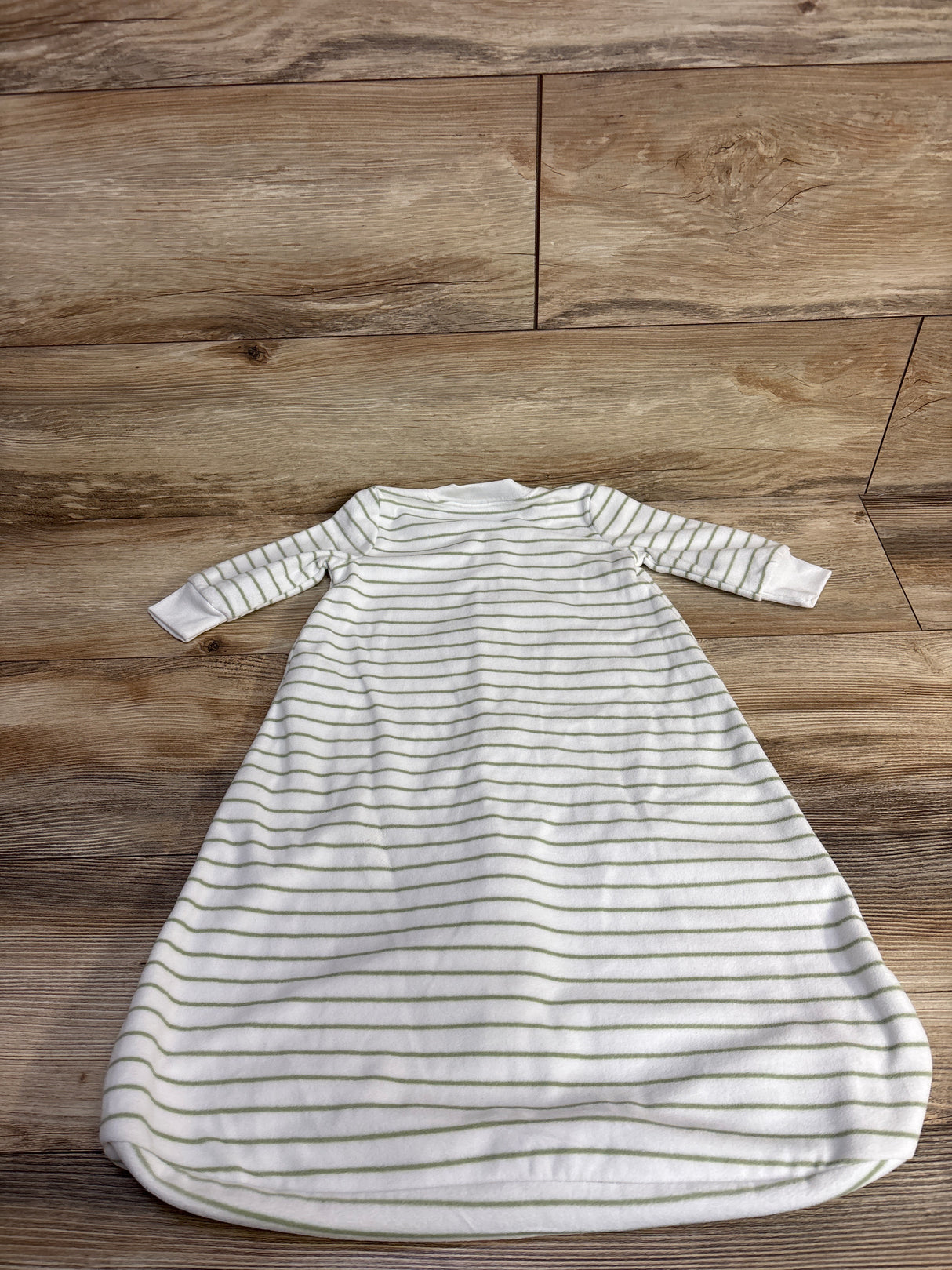 Carter's Giraffe Stiped Fleece Sleep Bag White sz 6-9m