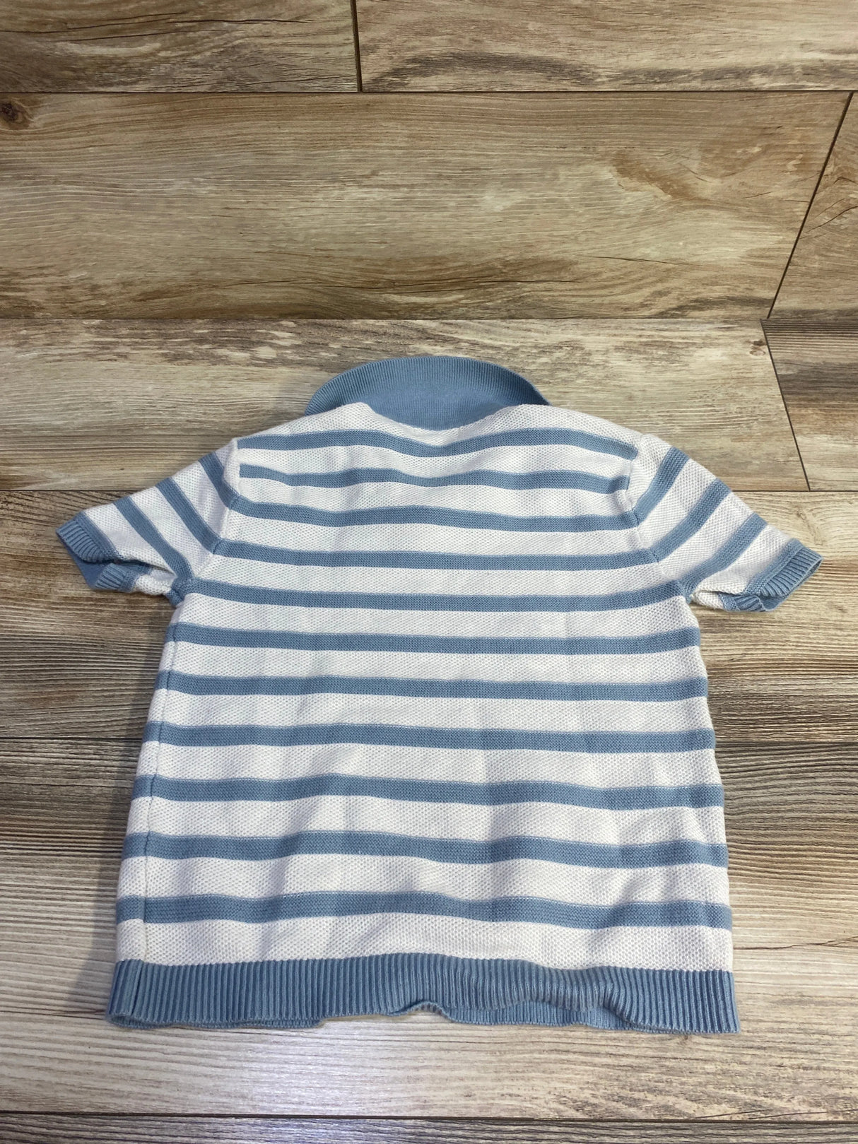 Cat & Jack Knit Collared Shirt White sz 5T