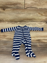 Just One You Striped Sleeper Navy sz Preemie