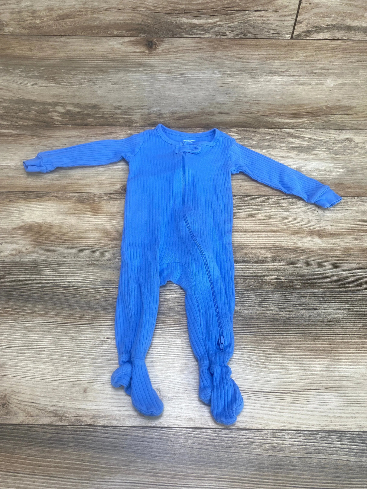 Member's Mark Ribbed Sleeper Blue sz 6m