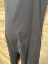 Isabel Maternity Sleeveless Unitard Jumpsuit Black sz Large