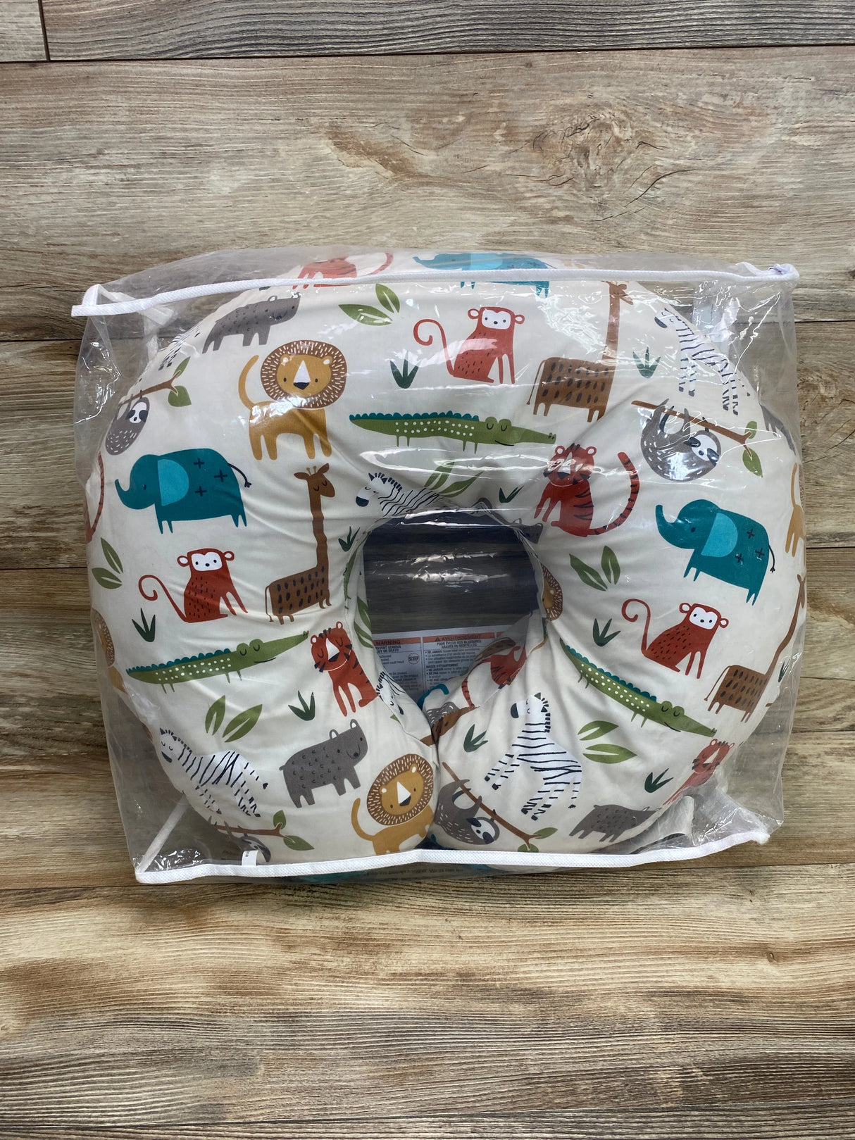 Boppy Nursing Pillow with Jungle Print Slipcover