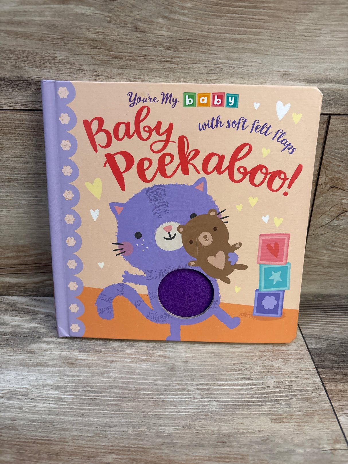 Baby Peekaboo Felt Flap Board Book