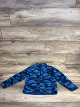 Eddie Bauer Full Zip Fleece Blue sz 5-6