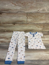 NEW Chick Pea 2pc Organic Pajama Set Beige sz 4T