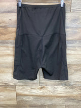 Full Panel Yoga Shorts Black sz Large