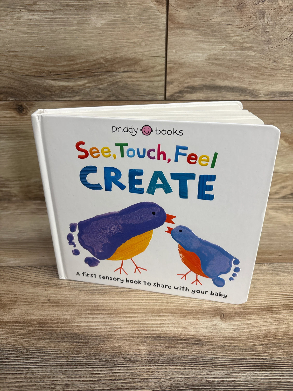 See, Touch, Feel: Create: A Creative Play Book Board Book